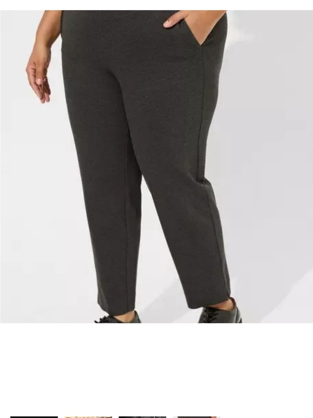 NWT Torrid Pull On Relaxed Taper Studio High-Rise Pant Sz 3X